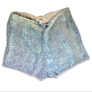 Glamorous Sequin Iridescent Shorts